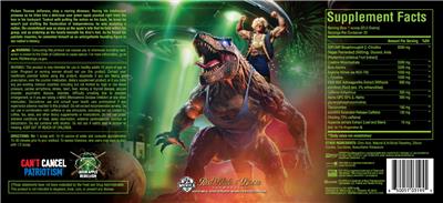 Red, White & Boom Sour Apple Rebellion label