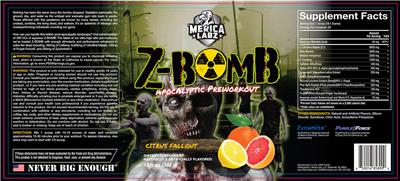 Z-Bomb Citrus Fallout label