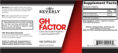 GH Factor label