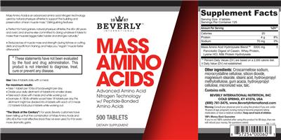 Mass Amino Acid label