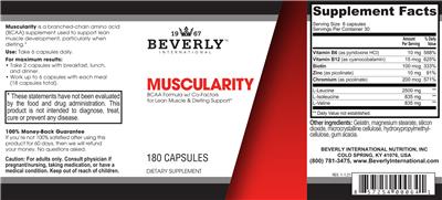 Muscularity label
