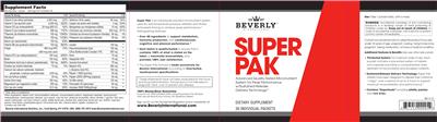 Super Pak label