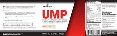 UMP Angel Food Cake label