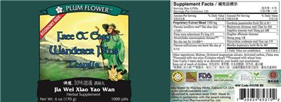 Free & Easy Wanderer Plus Teapills label