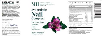 Synergistic Nail Complex label