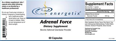 Adrenal Force label