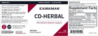 CD-Herbal label