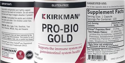 Pro-Bio Gold label