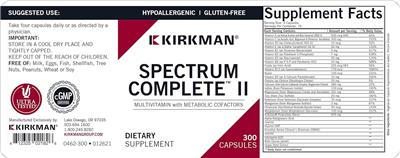 Spectrum Complete II label