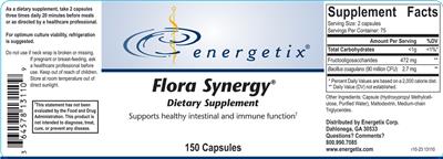 Flora Synergy label