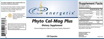 Phyto Cal-Mag Plus label