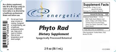 Phyto Rad label