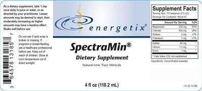 SpectraMin label