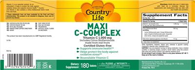 Maxi C-Complex label