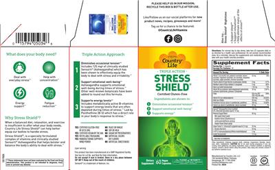 Stress Shield label