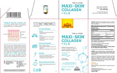 Tri-Layer Maxi-Skin Collagen + C & A label
