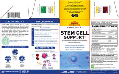 Stem Cell Support label