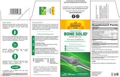 Bone Solid label