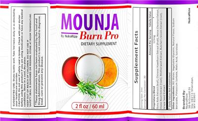 Mounja Burn Pro label