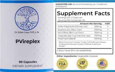 PVireplex label