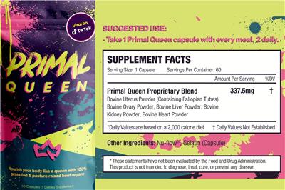 Primal Queen label