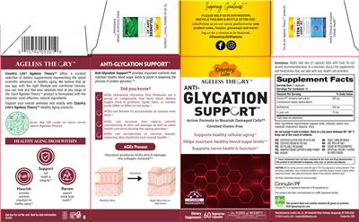 Anti-Glycation Support label