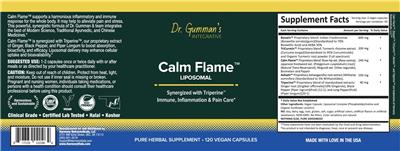 Calm Flame label