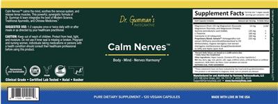 Calm Nerves label