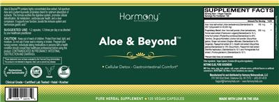 Aloe & Beyond label