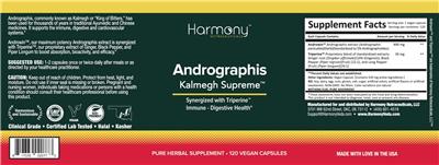 Andrographis label