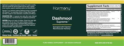 Dashmool Supreme label