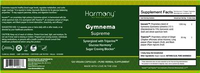 Gymnema Supreme label