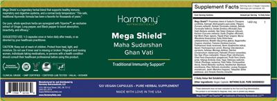 Mega Shield label
