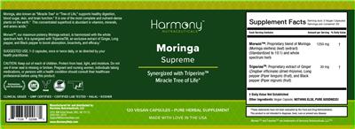 Moringa Supreme label