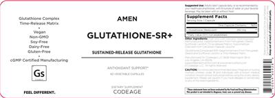 Glutathione-SR+ label
