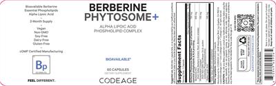 Berberine Phytosome+ label