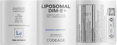 Liposomal Dim-E+ label
