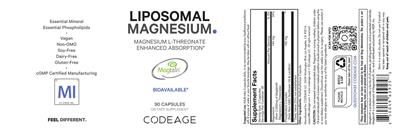 Liposomal Magnesium label