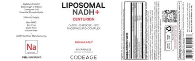 Liposomal NADH+ label