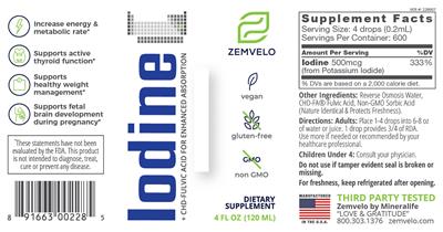 Iodine label