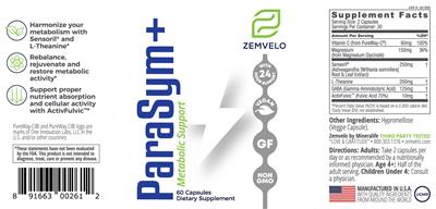 ParaSym+ label
