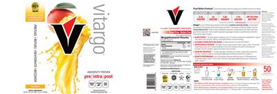 Vitargo Mango label