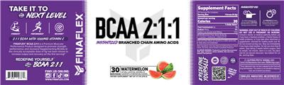 BCAA 2:1:Watermelon label