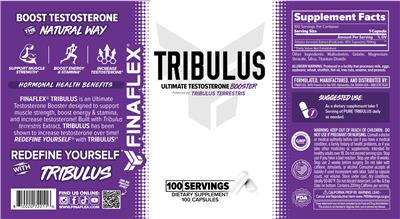 Tribulus label