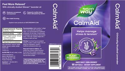 CalmAid label