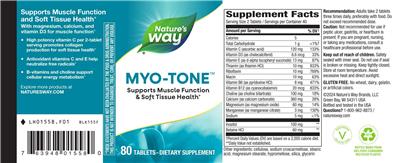 Myo-Tone label