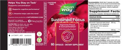 Sustained Focus label