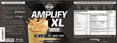 Amplify XL Cinnamon Toast label