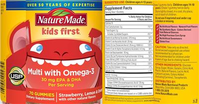 Multi with Omega-3 label