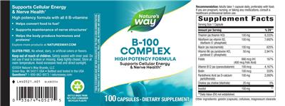 B-100 Complex label